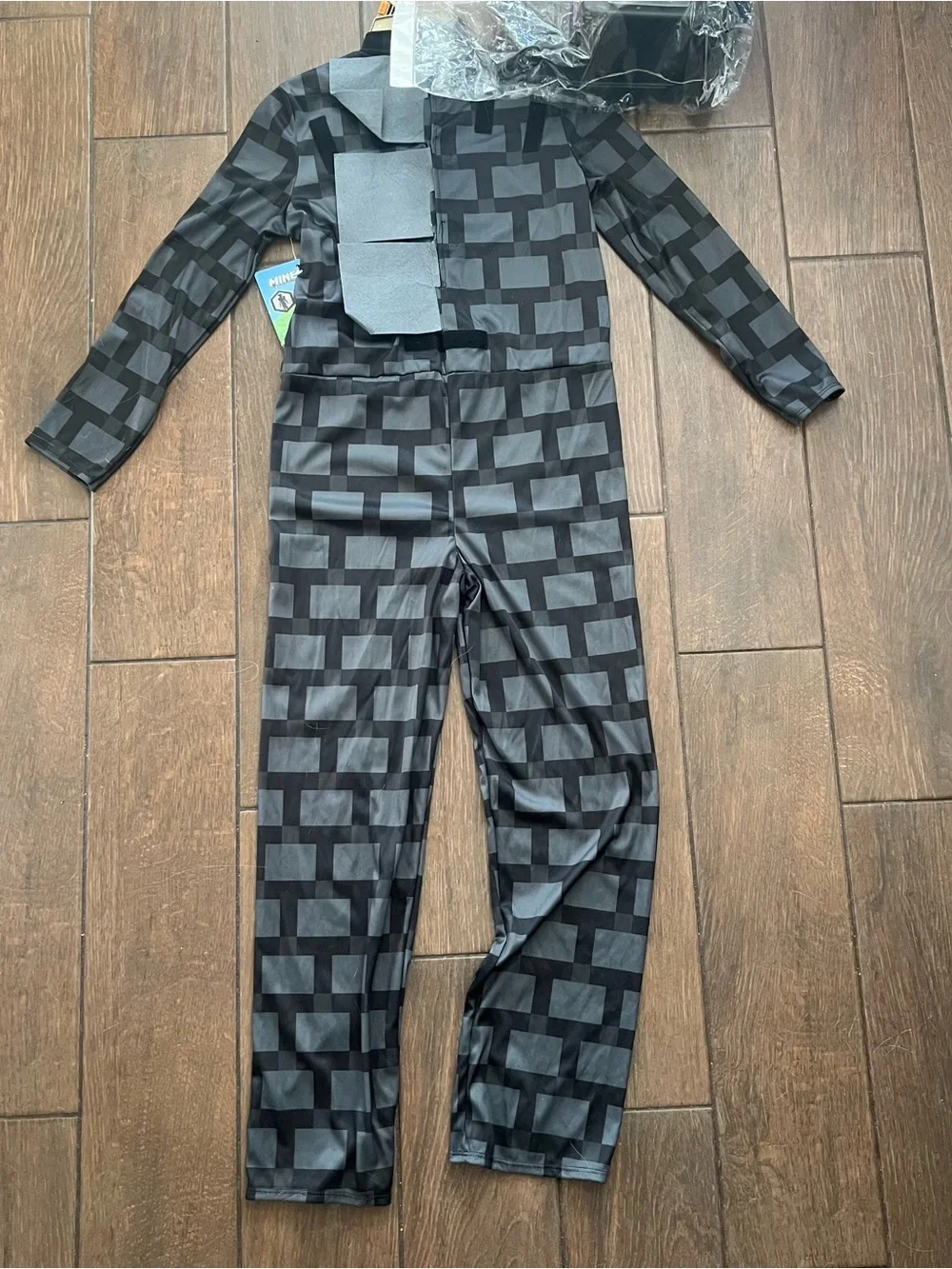 Large Minecraft Ender Dragon Halloween Costume Youth Boys 10/12 New!
